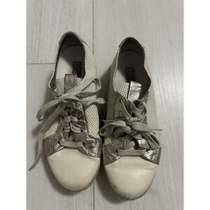 Andia Afora Sneakers Sz 36 EU White Silver